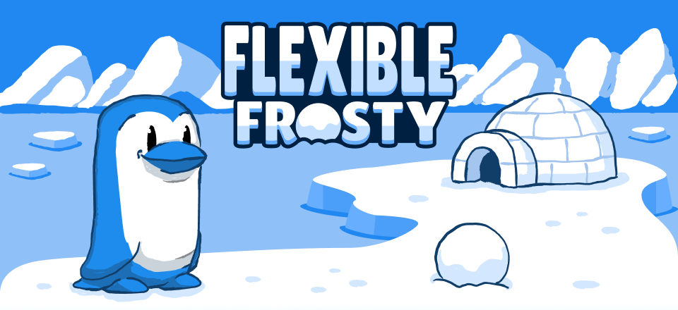 Flexible Frosty Itch.io Page Header